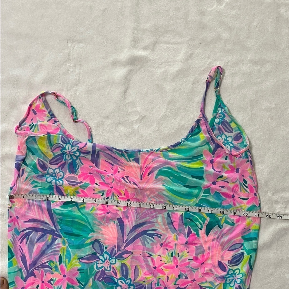 Lilly Pulitzer Pink Floral Maxi Dress - Picture 6 of 12